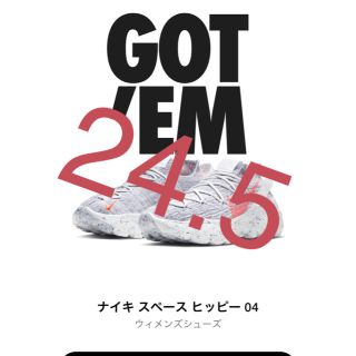 ナイキ(NIKE)のナイキ　スペース　ヒッピー　4(スニーカー)