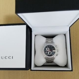 グッチ(Gucci)の【新品同様】GUCCI/グッチGクロノ 101M SS QZ(腕時計(アナログ))