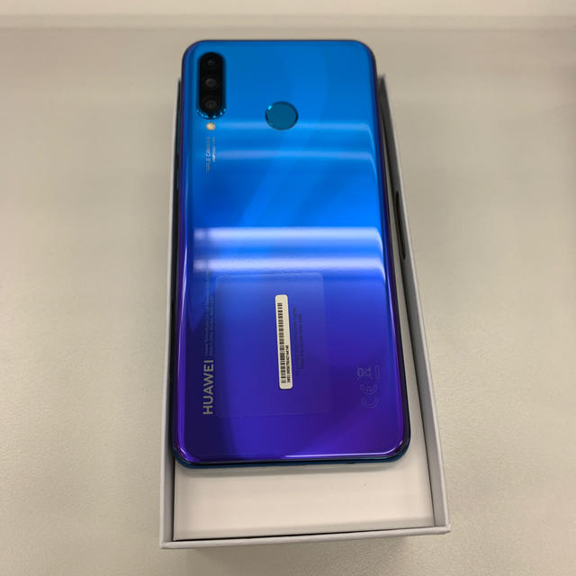 HUAWEI P30lite ピーコックブルー スマホ/家電/カメラのスマートフォン/携帯電話(スマートフォン本体)の商品写真