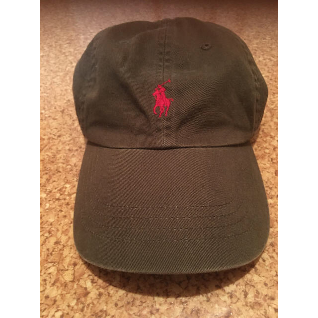 POLO RALPH LAUREN - ポロラルフローレン キャップ ブラウンの POLO RALPH LAUREN - ポロラルフローレン キャップ ブラウンの