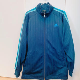 アディダス(adidas)のadidas ジャージ 上下セット Lサイズ ネイビー ブルー シャドー(ジャージ)