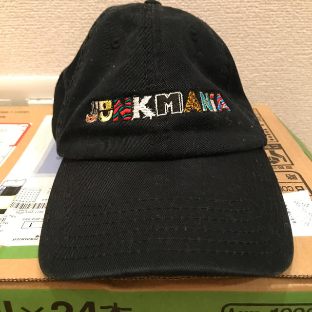 レア ジャンクマニア JUNKMANIA CAP キャップ 刺繍 デカロゴ