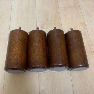 ムジルシリョウヒン(MUJI (無印良品))の無印　ベット　木製脚(脚付きマットレスベッド)