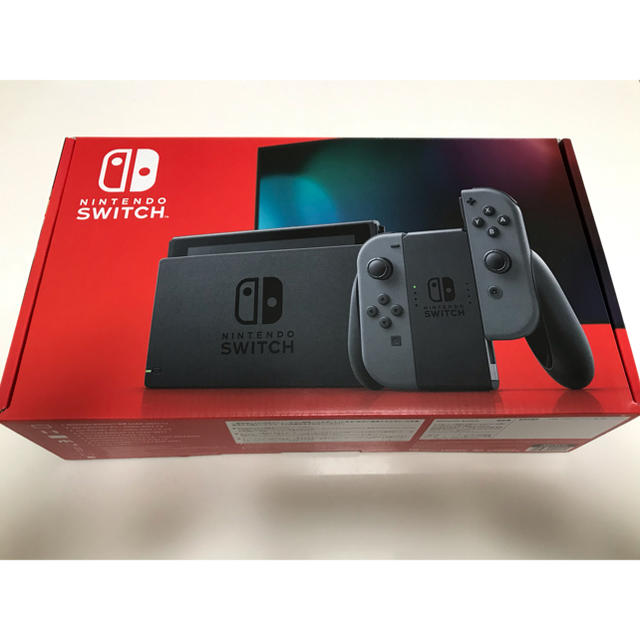 家庭用ゲーム機本体「Nintendo Switch Joy-Con(L)/(R) グレー」