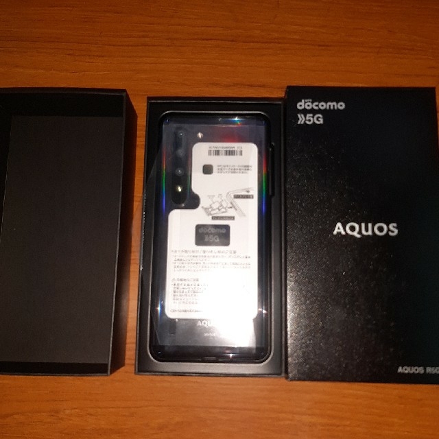 AQUOS - 新品未使用 AQUOS R5G SH-51A Black ◯判定 SIMフリーの通販