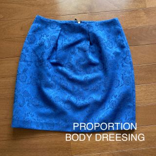 プロポーションボディドレッシング(PROPORTION BODY DRESSING)のPROPORTION ブルータイトミニスカート　Sサイズ　　1(ミニスカート)