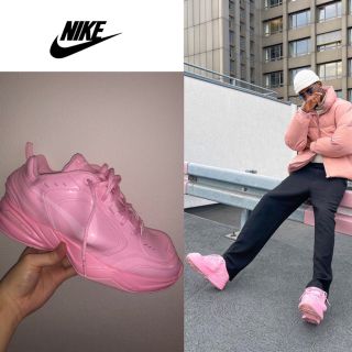 ナイキ(NIKE)のNIKE×Martinrose AirMonarch IV ピンク　25.5cm(スニーカー)