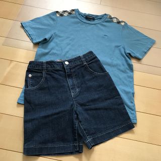 バーバリー(BURBERRY)のTシャツ&ハーフパンツ(Tシャツ/カットソー)