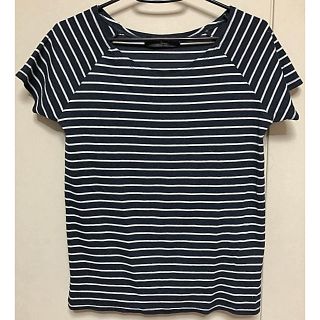 ★ボーダー トップス☆Tシャツ カットソー★(カットソー(半袖/袖なし))