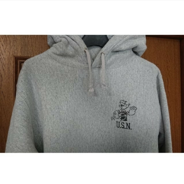 popeye  Logo  Hoodie  M  希少  ポパイ  パーカー