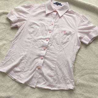 ポロラルフローレン(POLO RALPH LAUREN)のラルフ  パフスリーブ　シャツ(シャツ/ブラウス(半袖/袖なし))