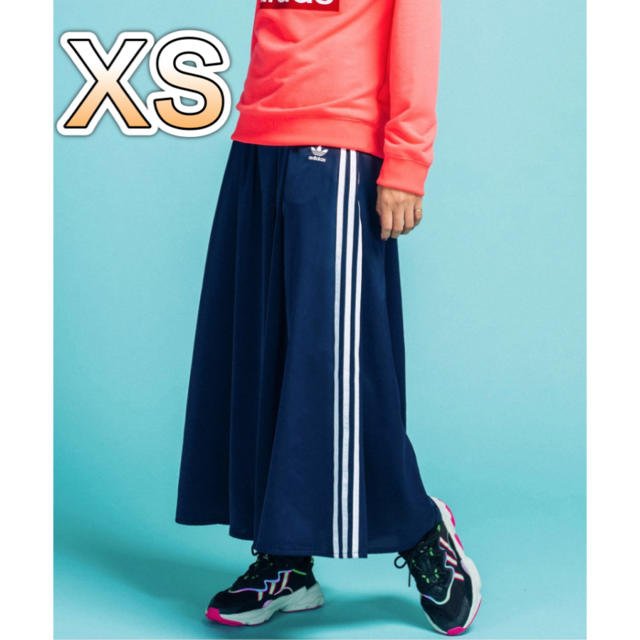 【XS】adidas Originals LONG SATIN SKIRT