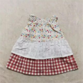 ブランシェス(Branshes)の【美品】ブランシェス ワンピース 70(ワンピース)