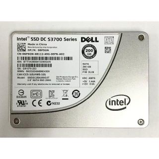 RF-474 Intel 200GB SSD SATA 2.5インチ 1点(PCパーツ)