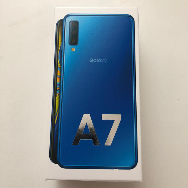 Galaxy A7 ブルー 64GB