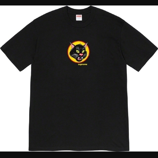 シュプリーム(Supreme)のSUPREME Black Cat Tee 黒Ｌ(Tシャツ/カットソー(半袖/袖なし))
