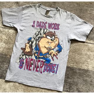 ヘインズ(Hanes)の面白デザイン 98年製 90s ルーニーテューンズ  タスマニアデビル Tシャツ(Tシャツ/カットソー(半袖/袖なし))