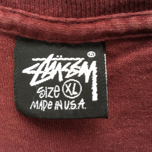 STUSSY - OLD STUSSY オールドステューシー 黒タグ ヴィンテージ Ｔ