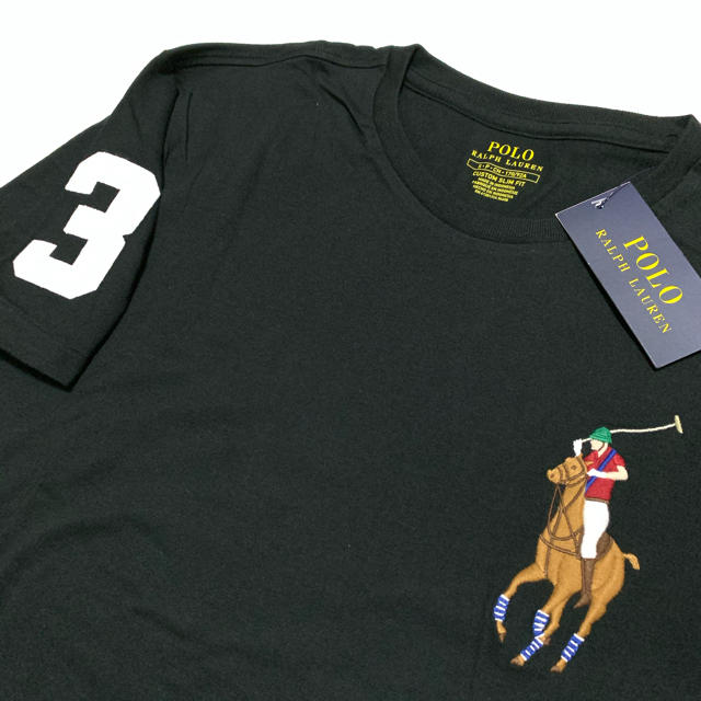 POLO RALPH LAUREN(ポロラルフローレン)のポロ ラルフローレン Tシャツ /Bla マルチポニー XS〜M メンズのトップス(Tシャツ/カットソー(半袖/袖なし))の商品写真