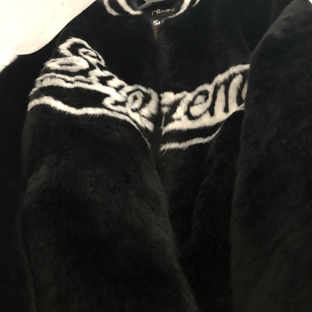 Supreme 20SS Faux Fur Varsity Jacket Supreme 20SS Faux Fur Varsity Jacket