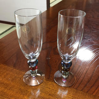 【新品・未使用】エデル　EDEL グラス　コップ　 ペア　　シャンパングラス(グラス/カップ)