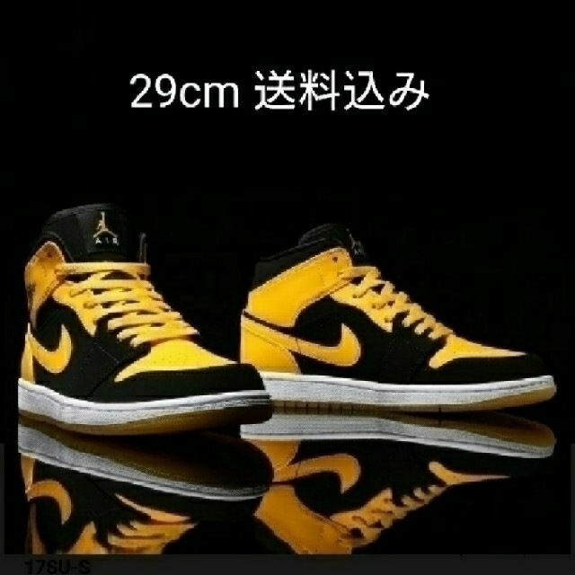 国内正規品 AIR JORDAN 1 MID 29cm NEW LOVE BMPスニーカー