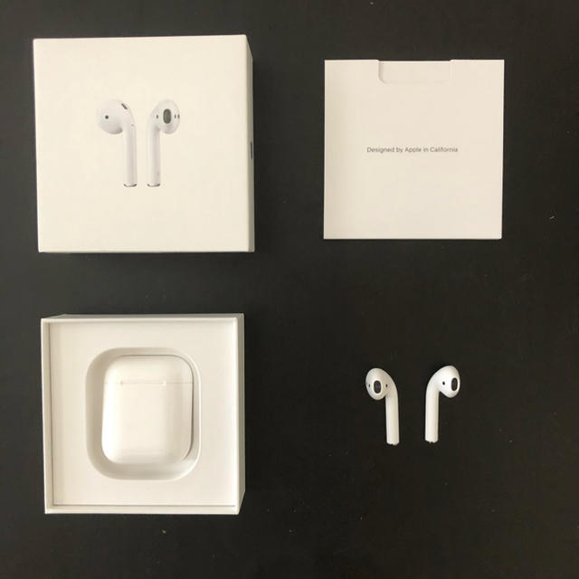 Apple AirPods MV7N2J/A 第2世代 - ヘッドフォン/イヤフォン