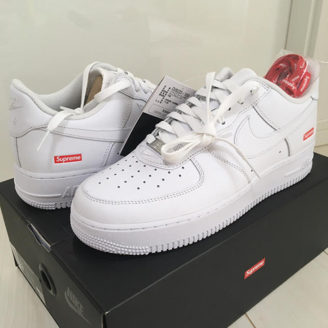 シュプリームダンクDUNKSupreme × Nike Air Force 1 Low 初期ラボ箱27.5