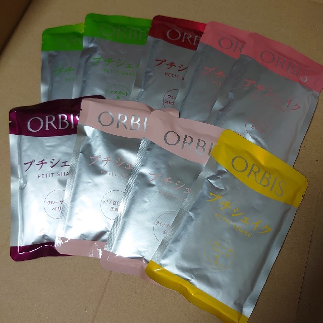 ORBIS(オルビス)の【6種９袋】オルビスプチシェイク コスメ/美容のダイエット(ダイエット食品)の商品写真