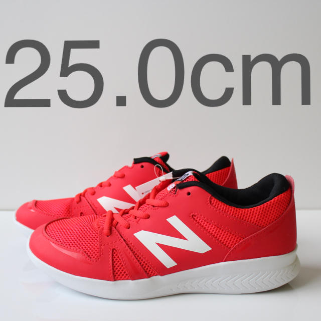 New Balance(ニューバランス)の新品　ニューバランス　KV570 OR レッド　25.0cm レディースの靴/シューズ(スニーカー)の商品写真