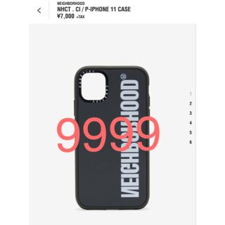 ネイバーフッド(NEIGHBORHOOD)のCASETIFY×NEIGHBORHOODロゴiPhone11 ケース(iPhoneケース)