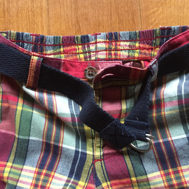 Ralph Lauren(ラルフローレン)のラルフローレン チェック ショートパンツ 6M キッズ/ベビー/マタニティのベビー服(~85cm)(パンツ)の商品写真