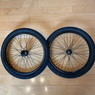 bmx フラット用 ホイールセット-