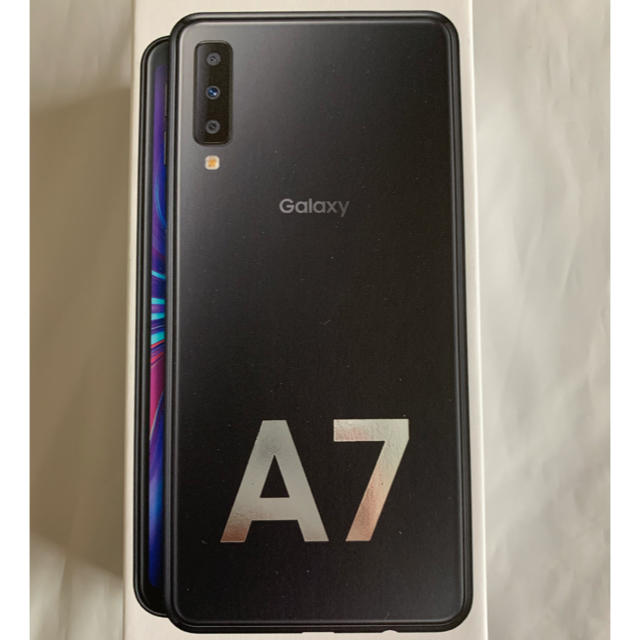 GALAXY A7 新品未開封　ブラック