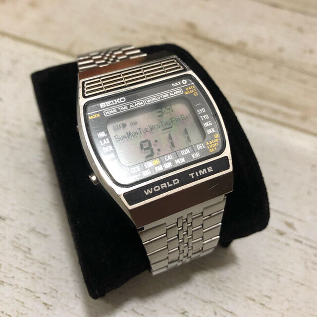 SEIKO(セイコー)のSEIKO アトラス　ワールドタイム【実働品】 メンズの時計(腕時計(デジタル))の商品写真