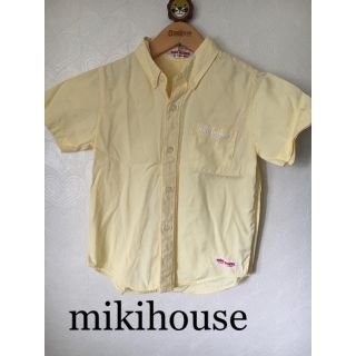 ミキハウス(mikihouse)のミキハウス　シャツ　イエロー　80(シャツ/カットソー)