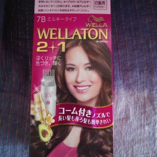 ウエラ(WELLA)のるーまん様専用。ウエラ　ツープラスワン7Bミルキータイプ(白髪染め)