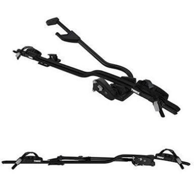 二個 THULE 598 プロライド ProRide ブラック サイクルキャリア