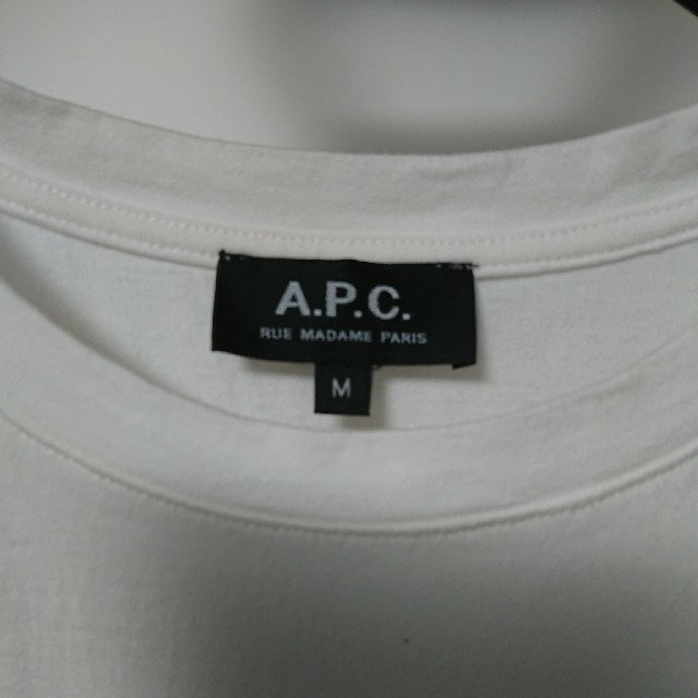 A.P.C.ロゴTシャツ Ｍサイズ