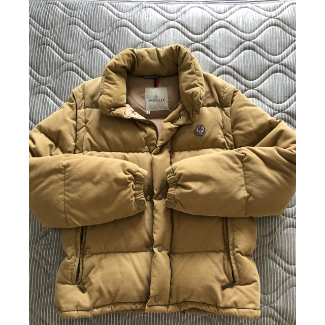 MONCLER - モンクレール メンズダウン ベージュの通販 by ポテチ MONCLER - モンクレール メンズダウン ベージュの通販 by ポテチ