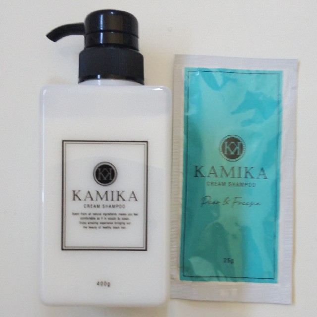 KAMIKA カミカシャンプー400g＋洋梨&フリージアの香り25g | フリマアプリ ラクマ