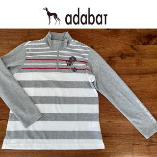 アダバット(adabat)の超美品☆大特価☆1点限定☆吸湿速乾【adabat】高機能 ポロシャツ 長袖 40(ウエア)