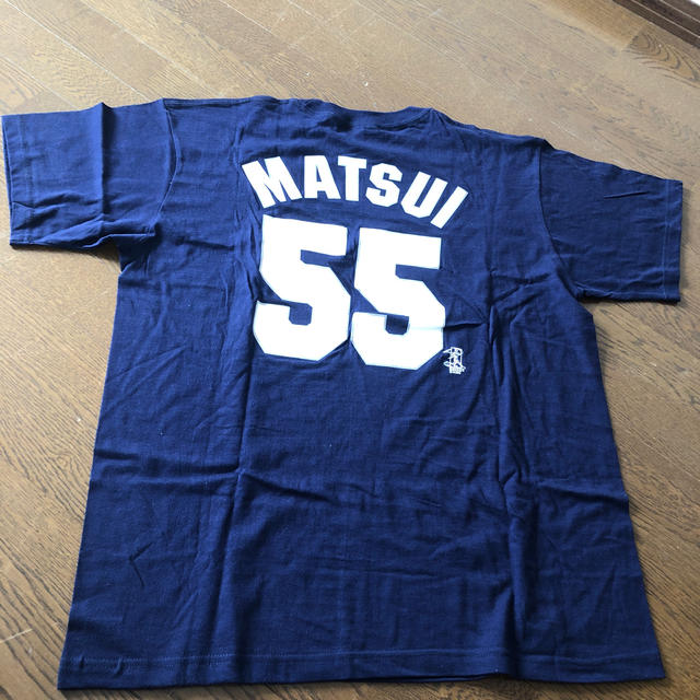ニューヨークヤンキース 松井秀喜 Tシャツ エンタメ/ホビーのタレントグッズ(スポーツ選手)の商品写真