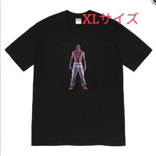 シュプリーム(Supreme)のsupreme　Tupac Hologram Tee　ブラック　XLサイズ(Tシャツ/カットソー(半袖/袖なし))