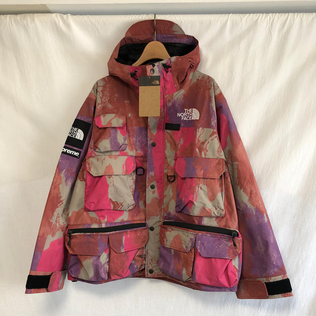 新品 supreme×THE NORTH FACE cargo jacket S