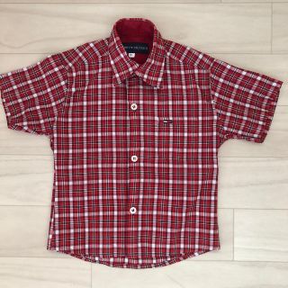 トミーヒルフィガー(TOMMY HILFIGER)のキッズ　シャツ(シャツ/カットソー)