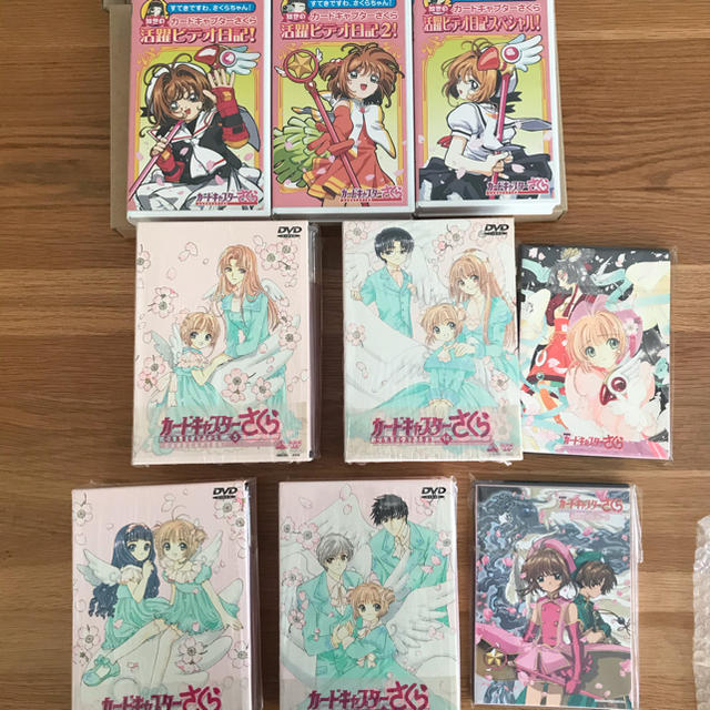 カードキャプターさくら Vol 1 18 Dvd Box 劇場版2本 Vhs3本の通販 By O S Shop ラクマ