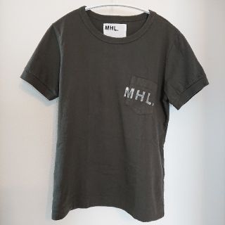 マーガレットハウエル(MARGARET HOWELL)の【まるちゃん様専用】2018SS MHL ロゴTシャツ チャコールグレー(Tシャツ(半袖/袖なし))