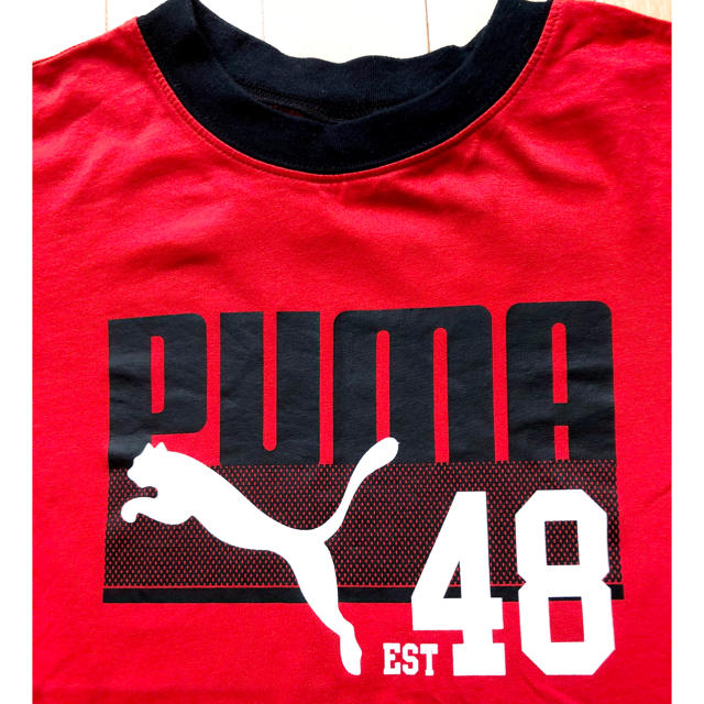 PUMA(プーマ)のPUMA Tシャツ◆プーマ 140 キッズ/ベビー/マタニティのキッズ服男の子用(90cm~)(Tシャツ/カットソー)の商品写真