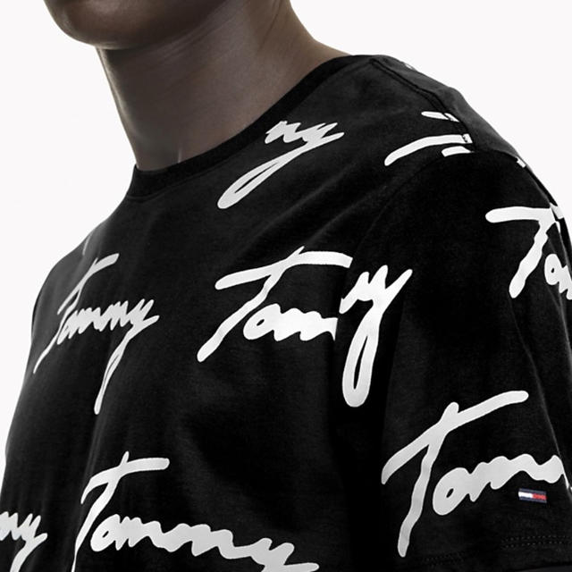 TOMMY HILFIGER(トミーヒルフィガー)の【新品、未使用】トミーヒルフィガー　ロゴ　Tシャツ　半袖　Sサイズ メンズのトップス(Tシャツ/カットソー(半袖/袖なし))の商品写真